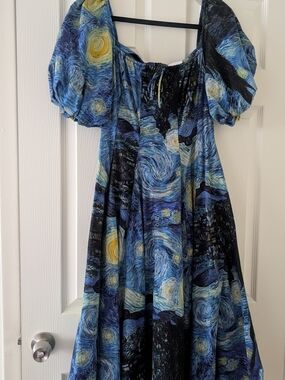 Selkie The Starry Night Day Dress Medium